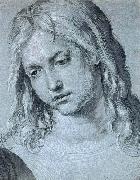 Albrecht Durer Head of the Twelve Year Old Christ painting